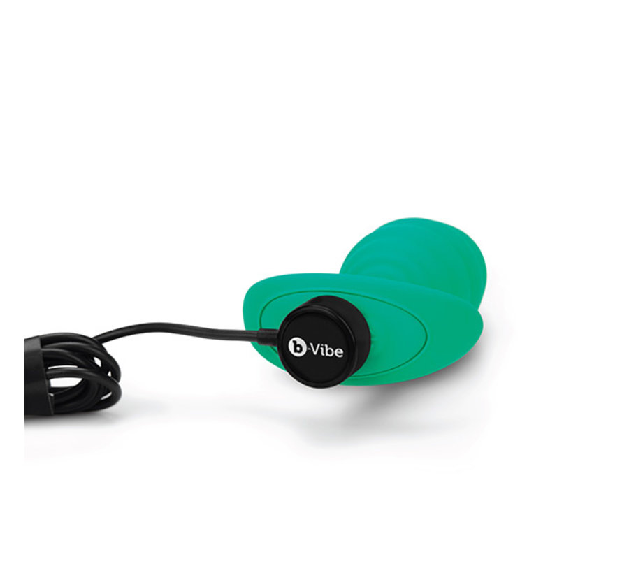 B-Vibe - Texture Plug Twist Green