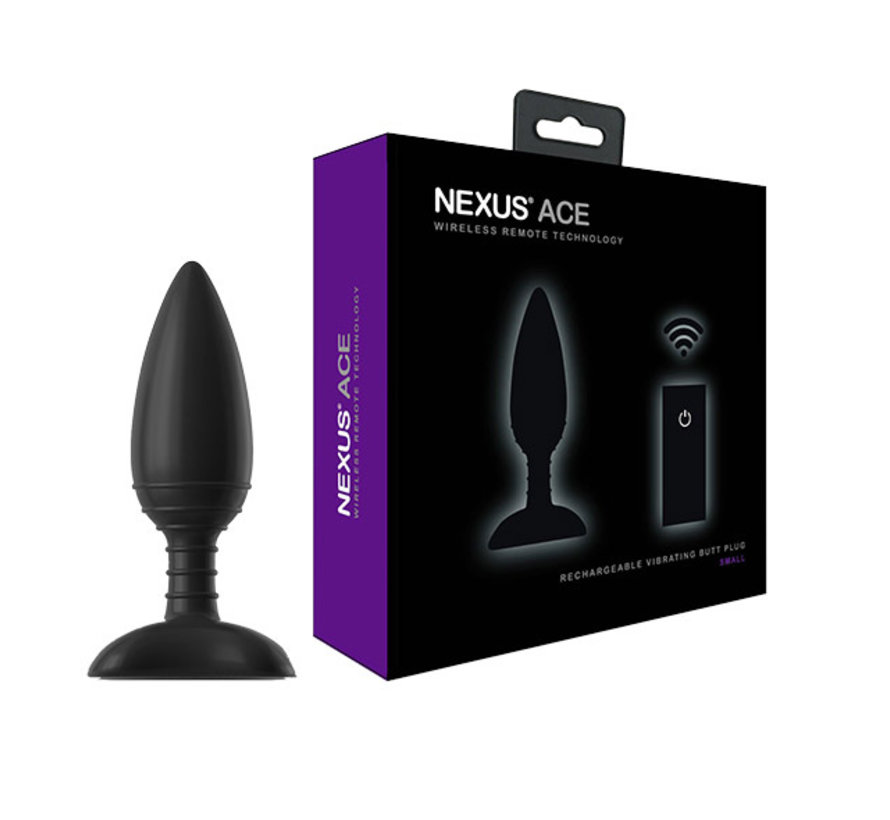 Nexus - Ace Remote Control Vibrating Butt Plug S