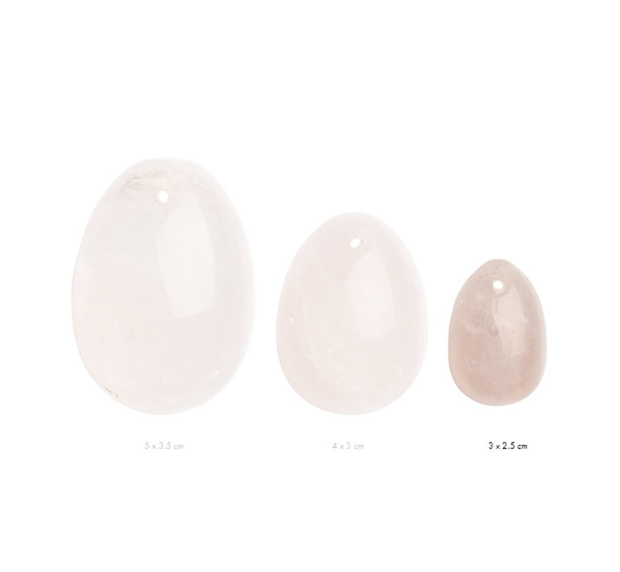 La Gemmes - Yoni Egg Rose Quartz (S)