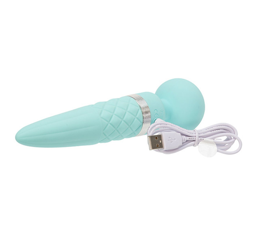 Pillow Talk - Sultry Wand Massager Teal