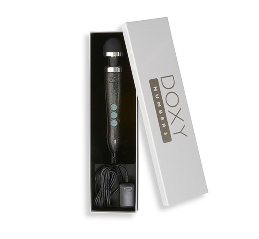 Doxy - Number 3 Wand Massager Disco Black