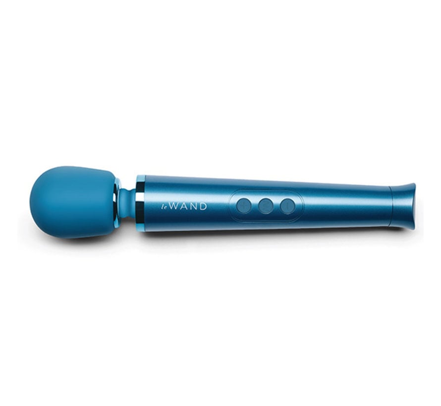 Le Wand - Petite Oplaadbare Vibrerende Massager Blauw