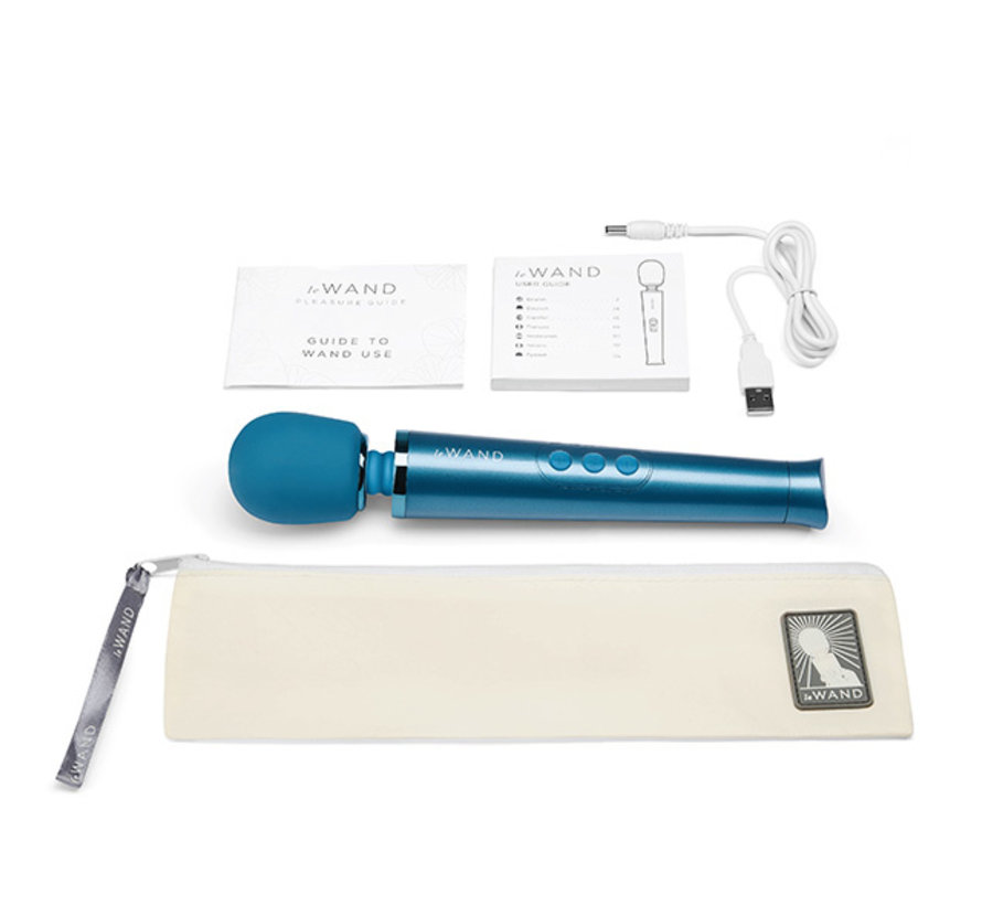 Le Wand - Petite Rechargeable Vibrating Massager Blue