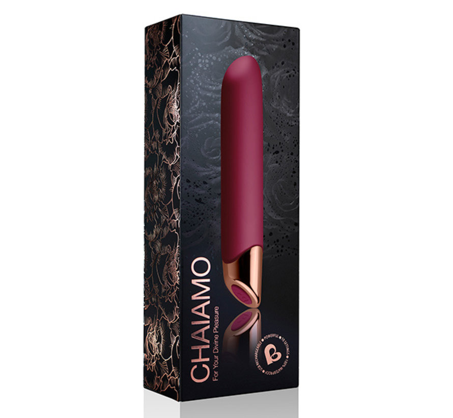 Chaiamo Bullet Vibrator -  Burgundy