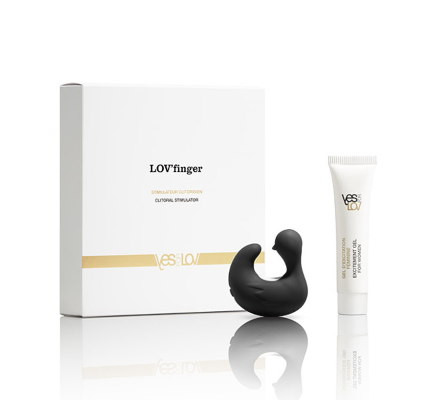 YESforLOV - LovFinger Clitoral Stimulator Vibrating Ring