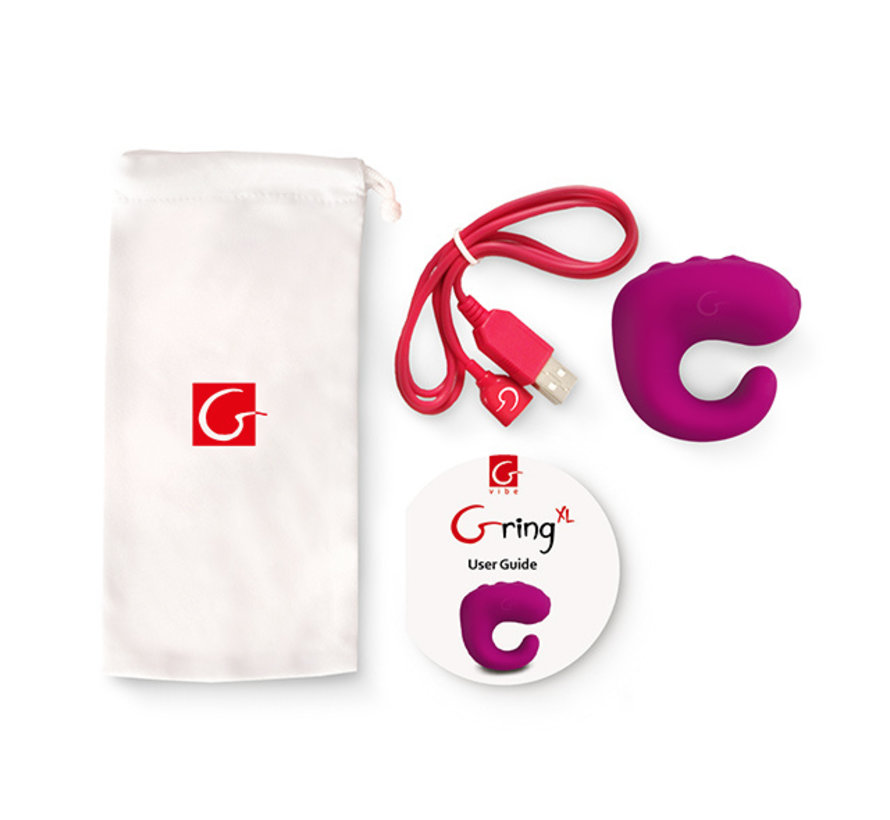 Gvibe - Gring XL Finger Vibrator Sweet Raspberry