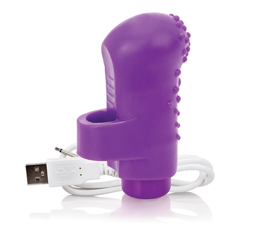 The Screaming O - Charged FingO Finger Vibe Purple