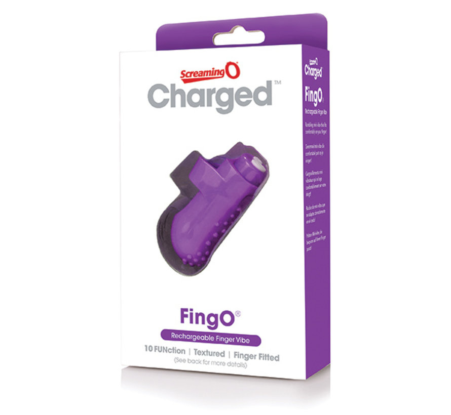 The Screaming O - Charged FingO Vinger Vibe Paars