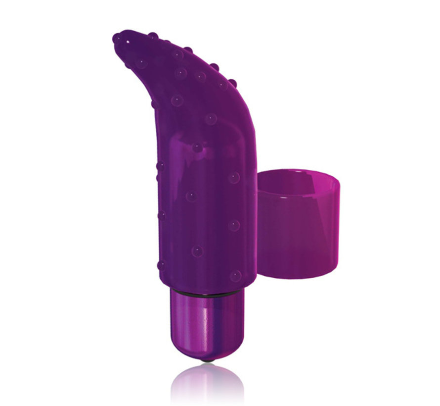 Frisky Finger PowerBullet Finger Vibrator Purple