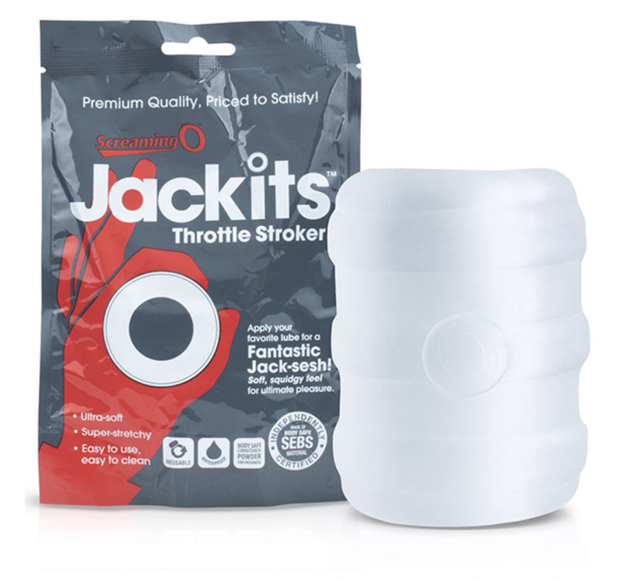 The Screaming O - Jackits Throttle Stroker Opaque