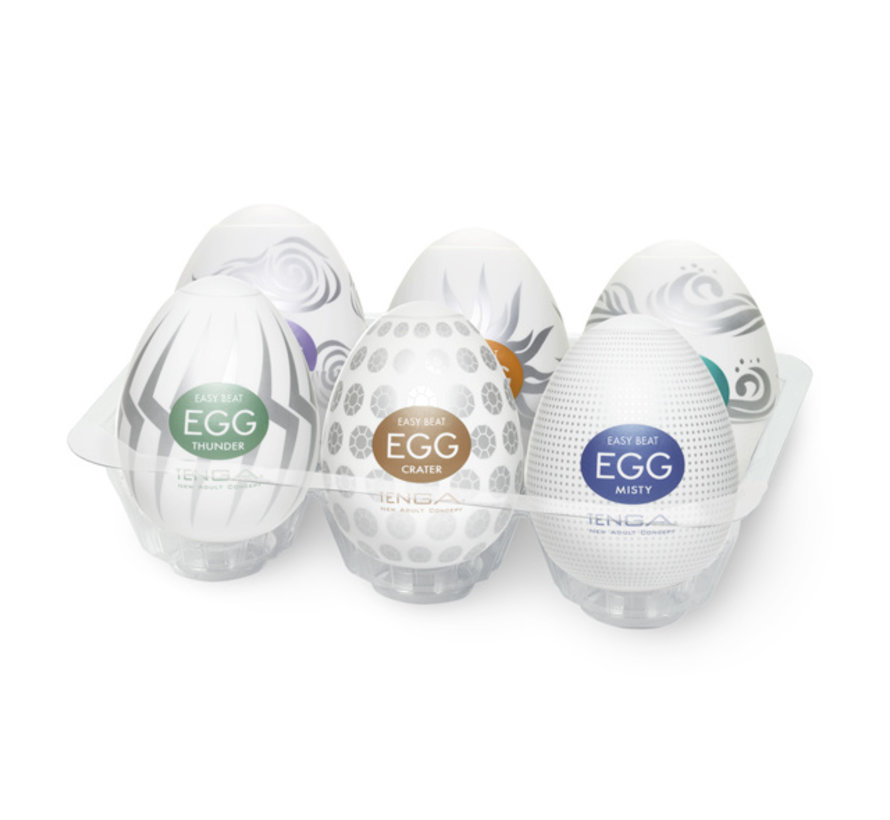 Tenga - Egg 6 Styles Pack Serie 2