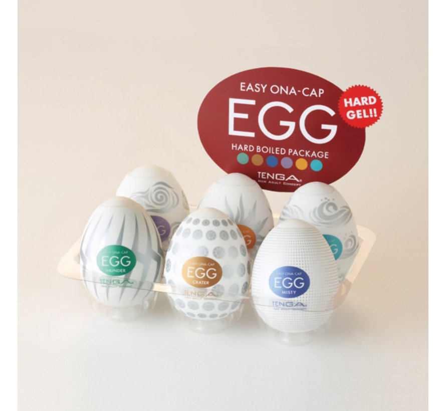 Tenga - Egg 6 Styles Pack Serie 2