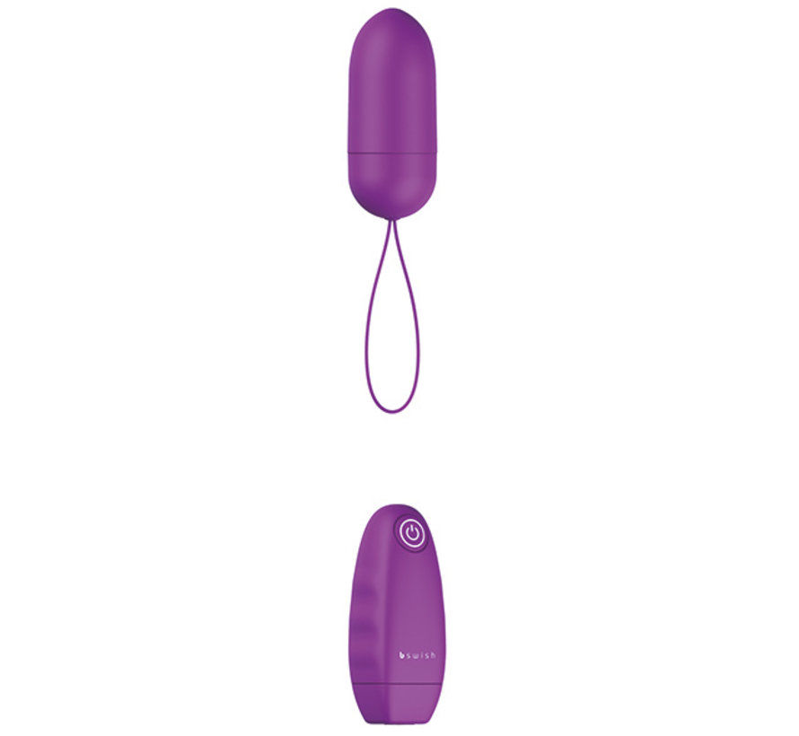 B Swish - bnaughty Classic Unleashed Vibrating Bullet Purple