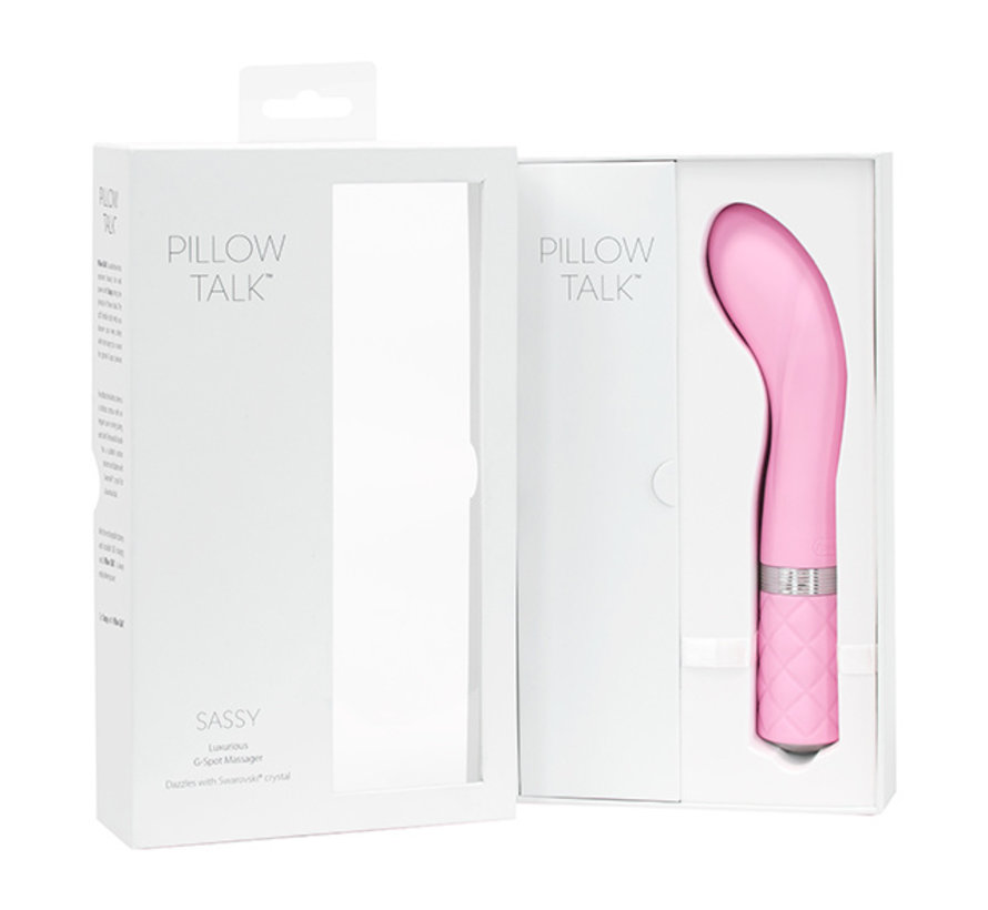 Pillow Talk Sassy G-Spot Vibrator - Pink