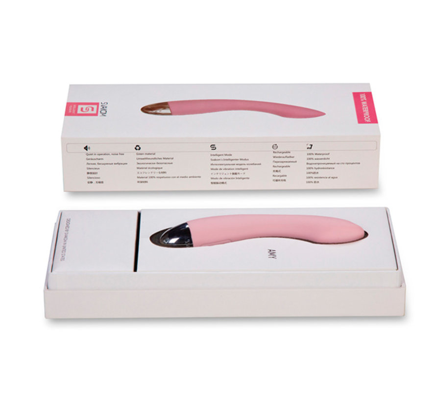 Svakom - Amy G-Spot Vibrator Pale Pink