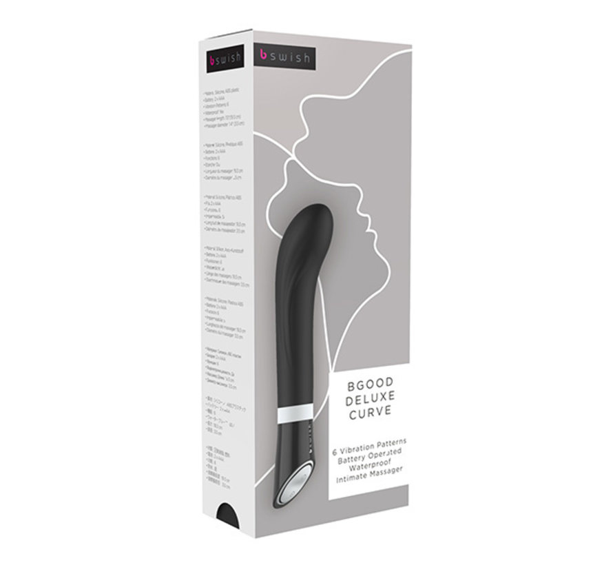 B Swish - bgood Deluxe Curve G-Spot Vibrator Zwart