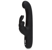 Happy Rabbit - Slimline G-Spot Rabbit Vibrator Zwart