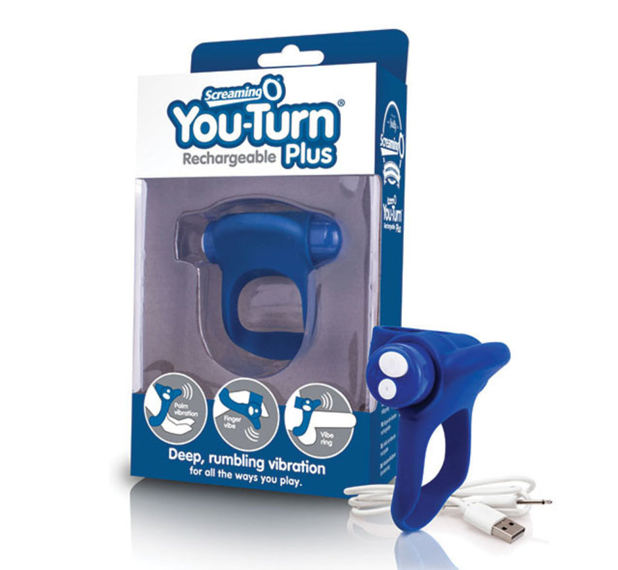 The Screaming O - Charged You Turn Plus Blauw