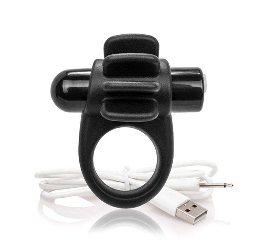 The Screaming O - Charged Skooch Ring Black