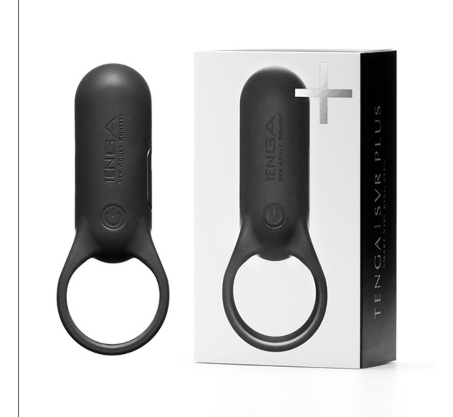 Tenga - SVR Smart Vibe Ring Plus Black