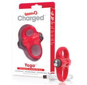 The Screaming O The Screaming O - Charged Yoga Vibe Ring Rood