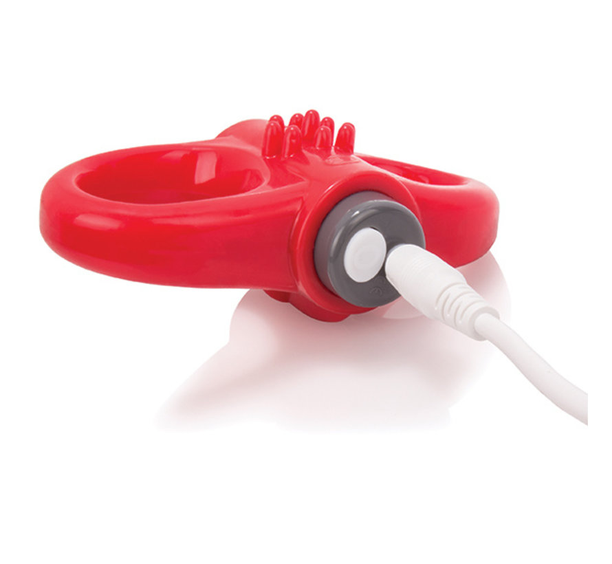 The Screaming O - Charged Yoga Vibe Ring Rood