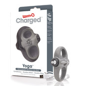 The Screaming O The Screaming O - Charged Yoga Vibe Ring Grijs