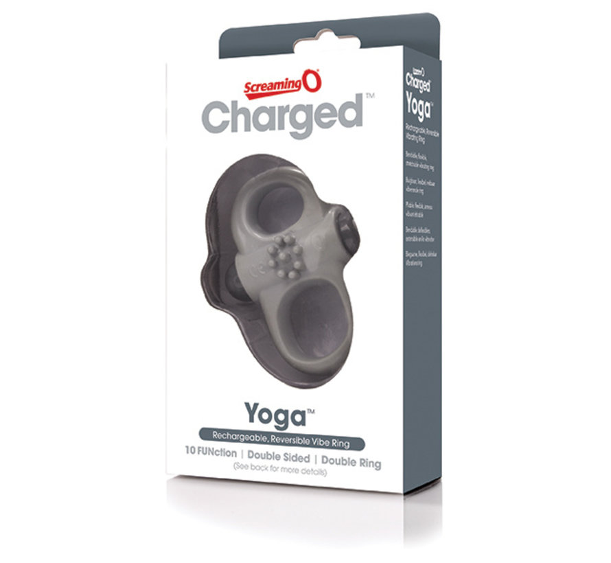 The Screaming O - Charged Yoga Vibe Ring Grey