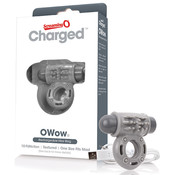 The Screaming O The Screaming O - Charged OWow Vibe Ring Grey