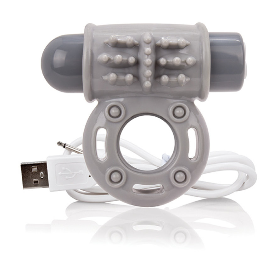 The Screaming O - Charged OWow Vibe Ring Grey