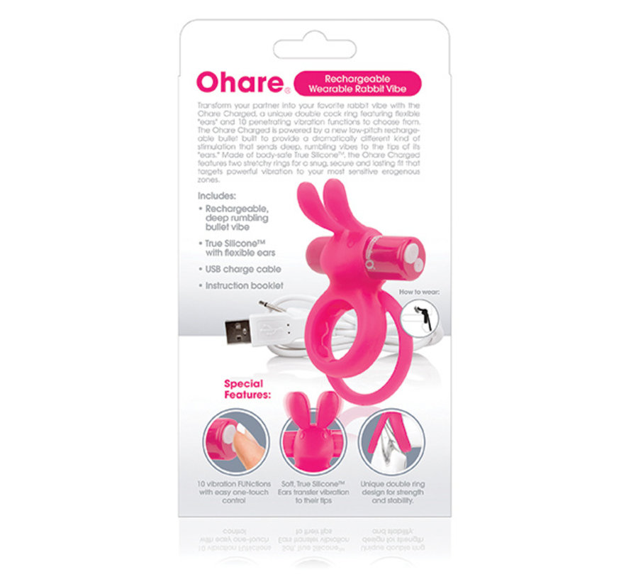 The Screaming O - Charged Ohare Rabbit Vibe Pink