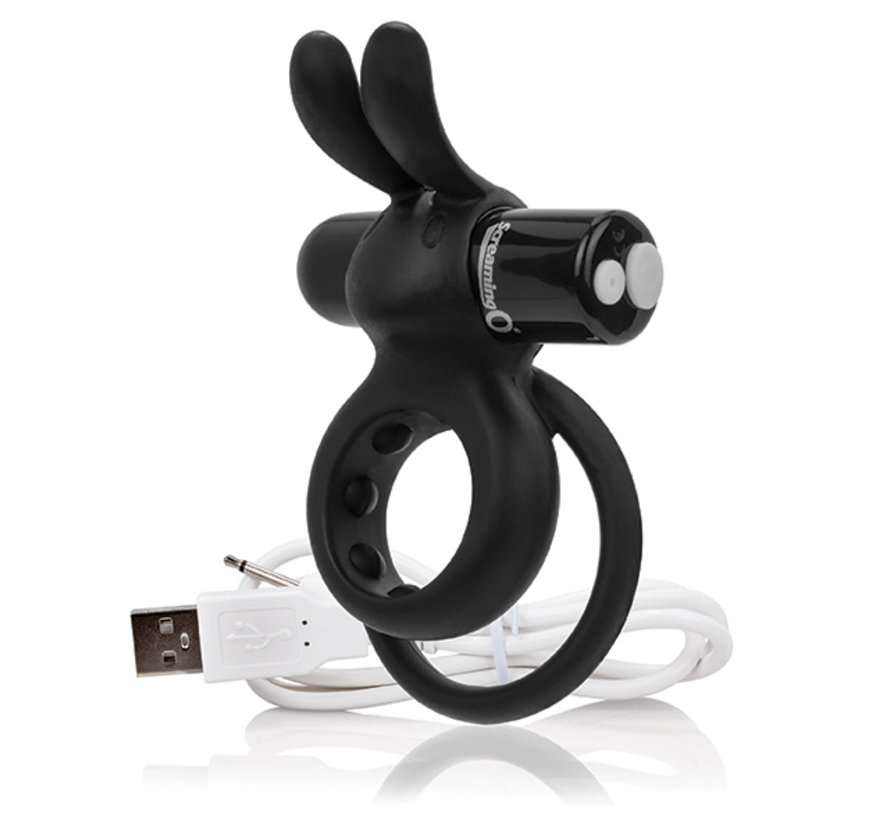 The Screaming O - Charged Ohare Rabbit Vibe Black