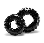 Oxballs Oxballs - Truckt Cockring 2-pack Zwart