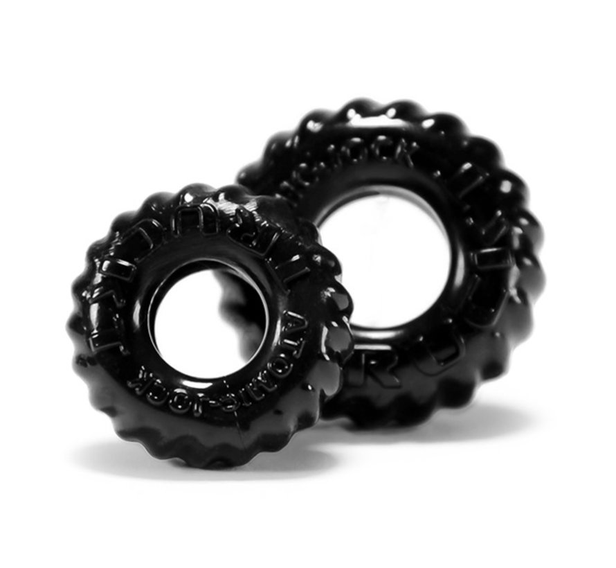 Oxballs - Truckt Cockring 2-pack Black