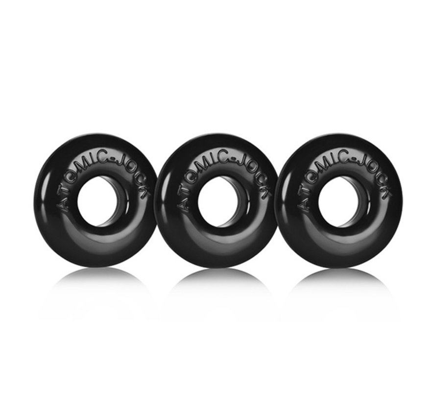 Oxballs - Ringer of Do-Nut 1 3-pack Black