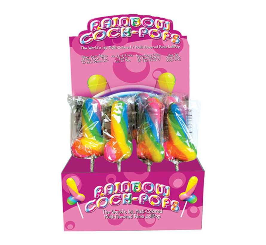 Rainbow Cock Pops