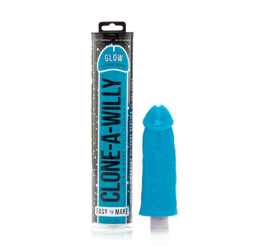 Clone-A-Willy - Kit Glow-in-the-Dark Blauw