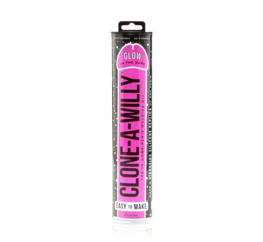 Clone-A-Willy - Kit Glow-in-the-Dark Hot Pink