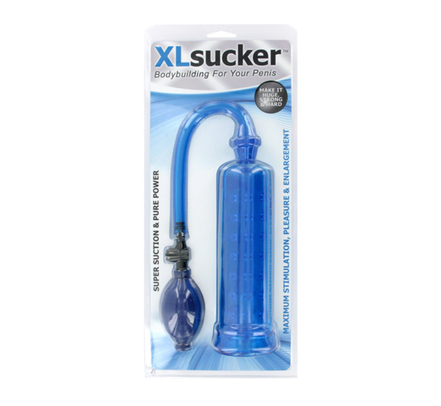 XLsucker - Penispomp Blauw