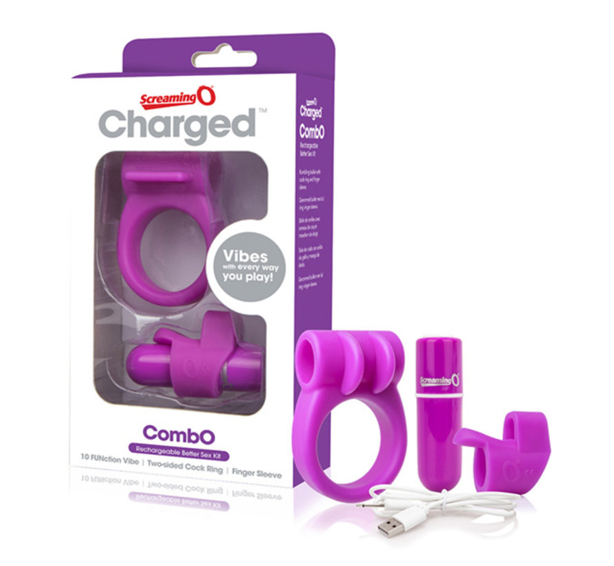 The Screaming O - Charged CombO Kit #1 Paars