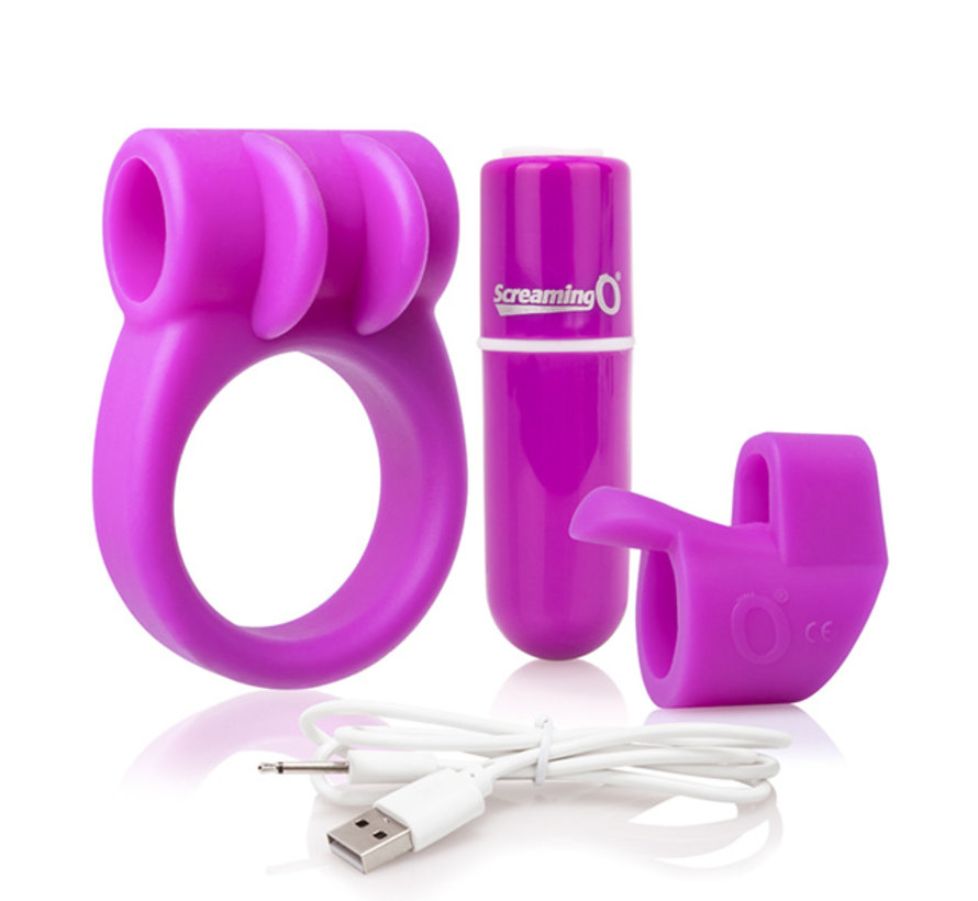 The Screaming O - Charged CombO Kit #1 Purple