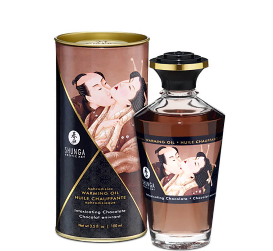 Shunga - Aphrodisiac Warming Oil Chocolate 100 ml