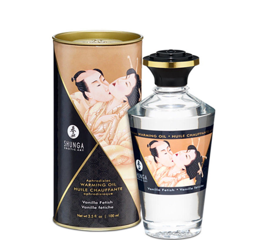 Shunga - Aphrodisiac Verwarmende Olie Vanille 100 ml