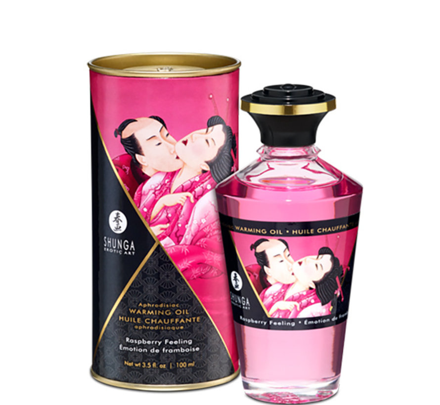 Shunga - Aphrodisiac Verwarmende Olie Framboos 100 ml