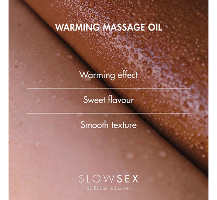 Bijoux Indiscrets - Slow Sex Warming Massage Olie