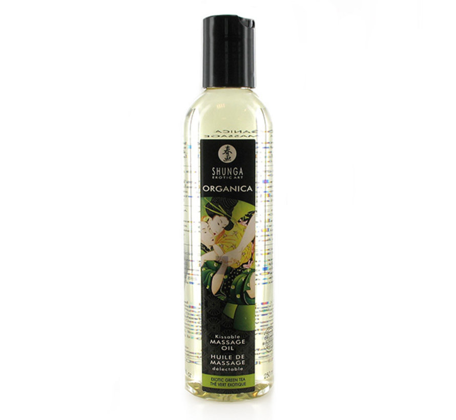 Shunga - Massage Oil Organica Exotic Green Tea