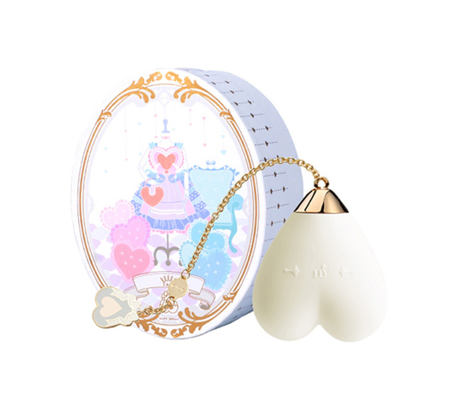 Zalo - Baby Heart Personal Massager Vanilla White