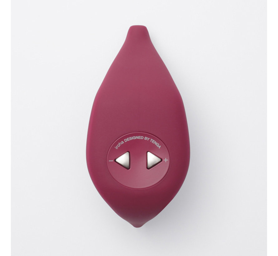 Iroha by Tenga - Tori Clitorale Vibrator Donker Rood