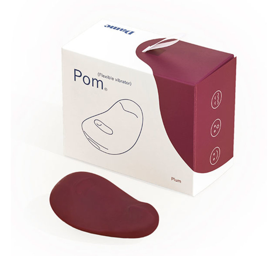 Dame Products - Pom Flexible Vibrator Plum