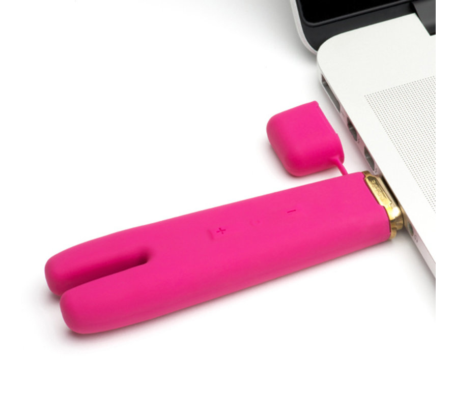 Crave - Duet Flex Vibrator Pink